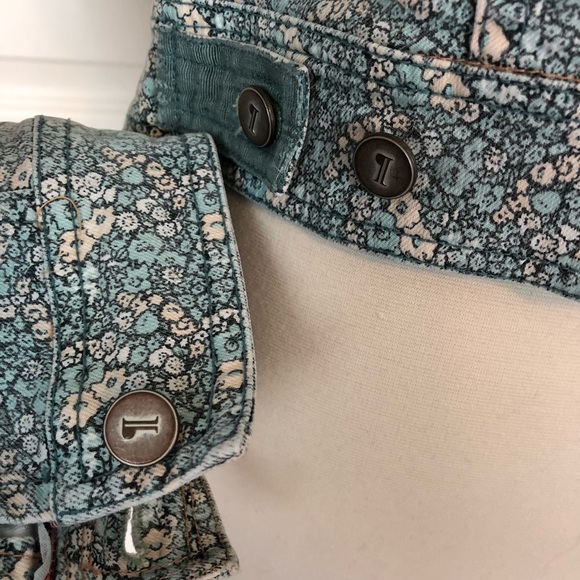 Anthropologie Jean Jacket Medium Pilcro Letter - Picture 4 of 8